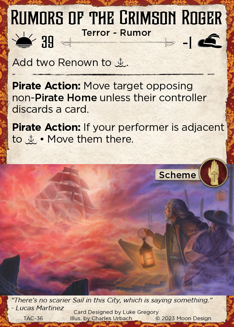 7th Sea: City of Five Sails Tooth & Claw Expansion – Pine Box